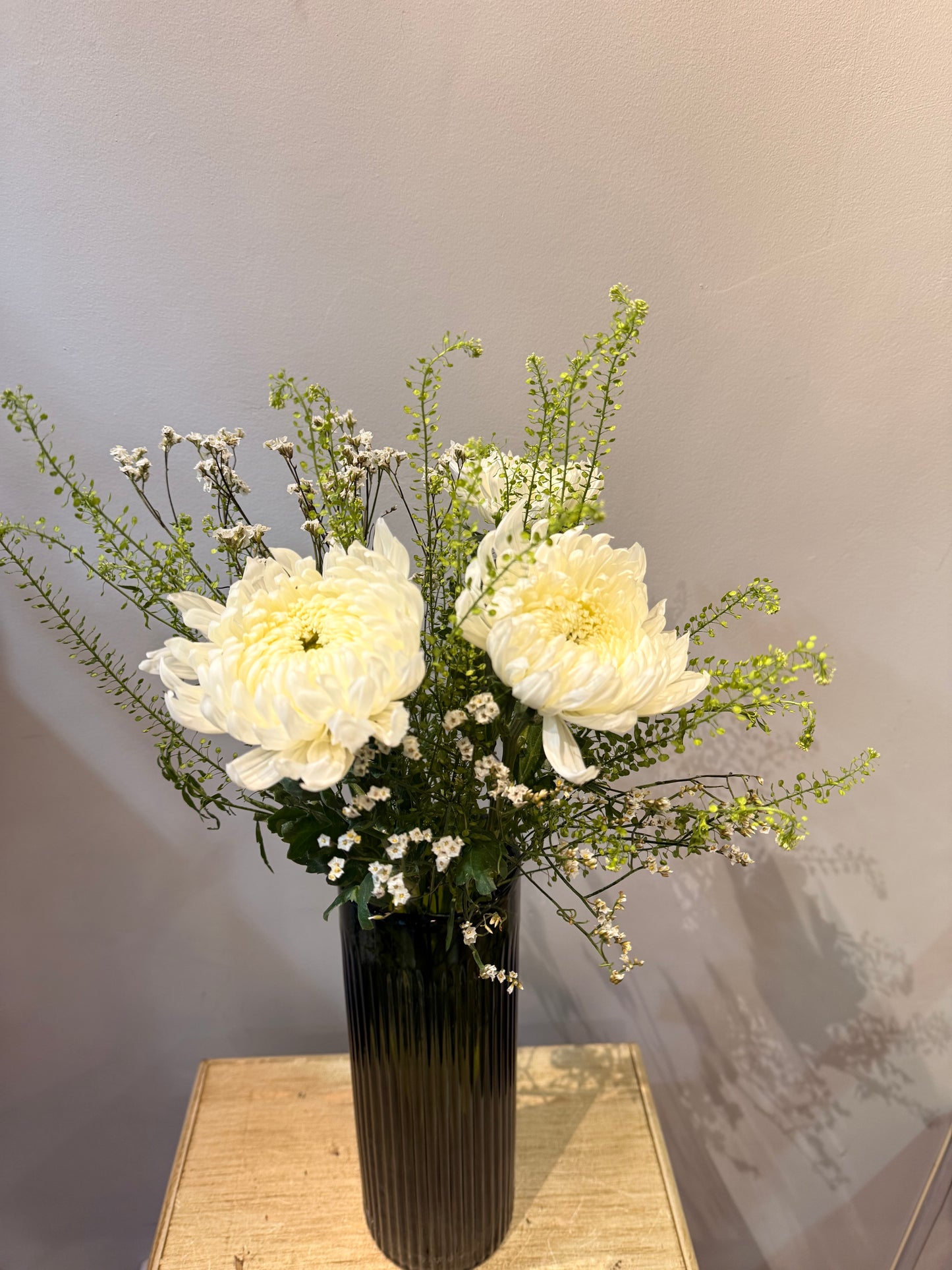 Jarrón Cristal Circular