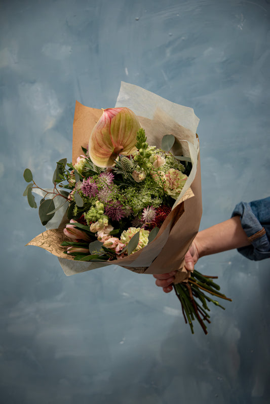 Ramo Silvestre en Tonos Neutros