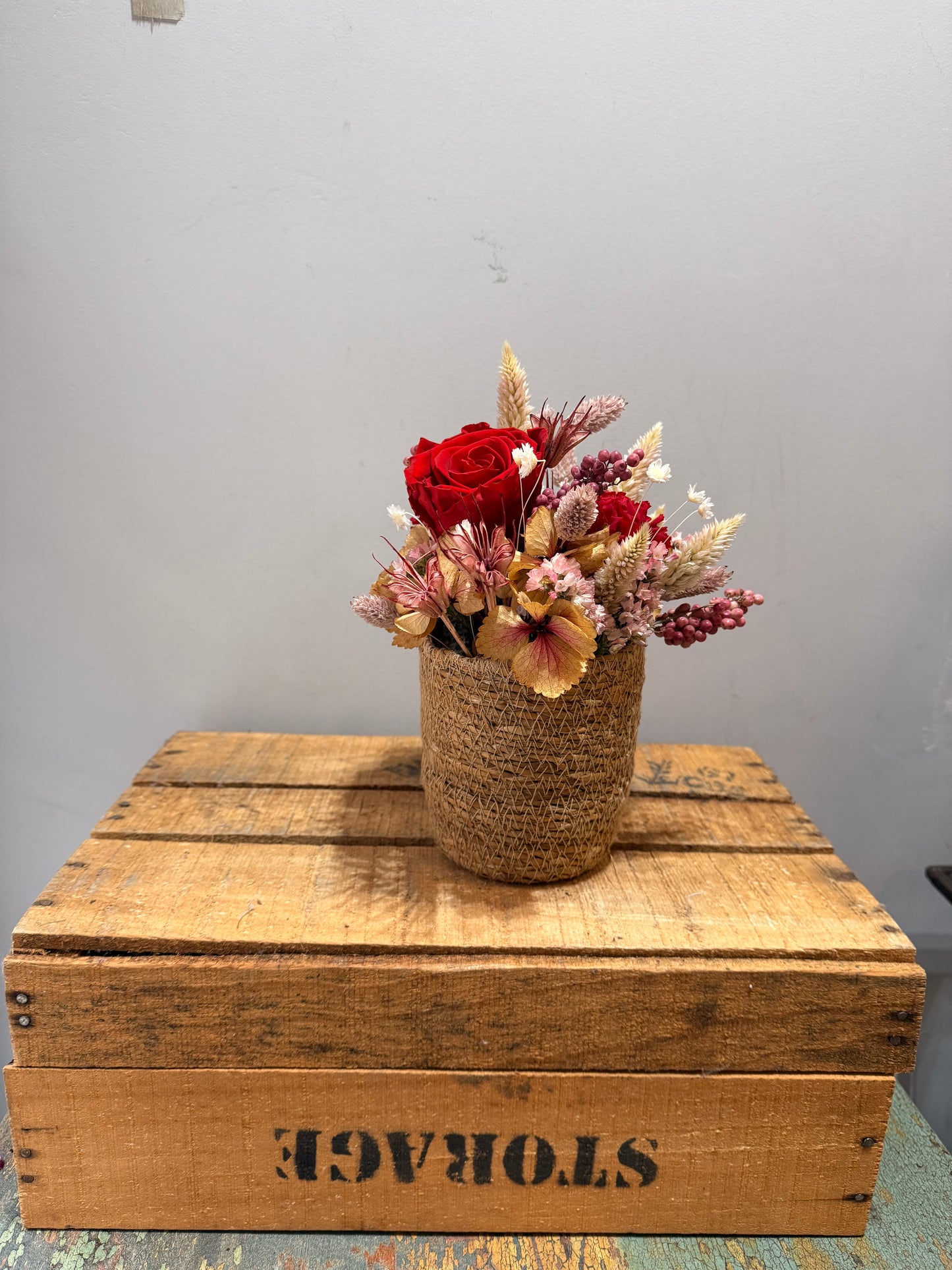 Arreglo Flor Preservada Amor Para Siempre