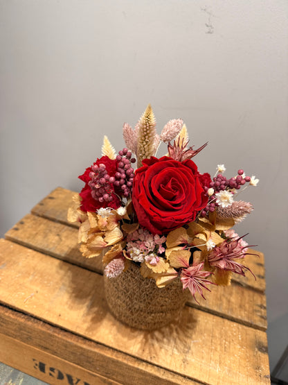 Arreglo Flor Preservada Amor Para Siempre