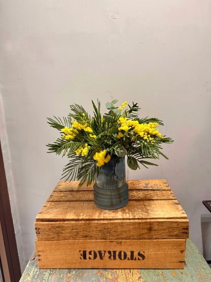 Ramo Sol de Invierno con Jarrón pequeño