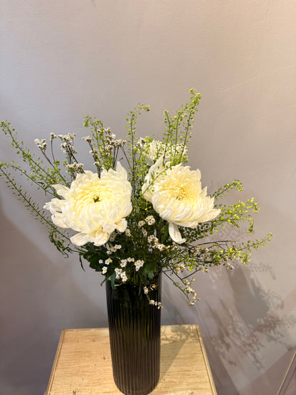 Jarrón Cristal  Circular