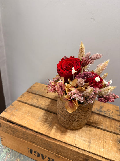 Arreglo Flor Preservada Amor Para Siempre