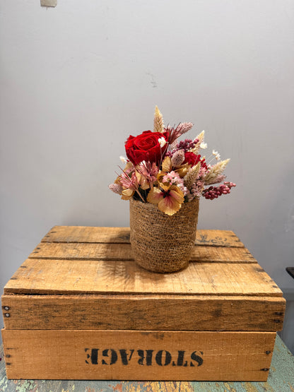 Arreglo Flor Preservada Amor Para Siempre