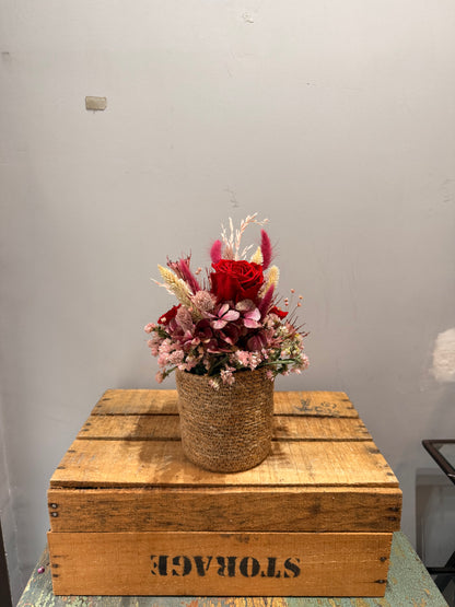 Arreglo Flor Preservada Amor Eterno