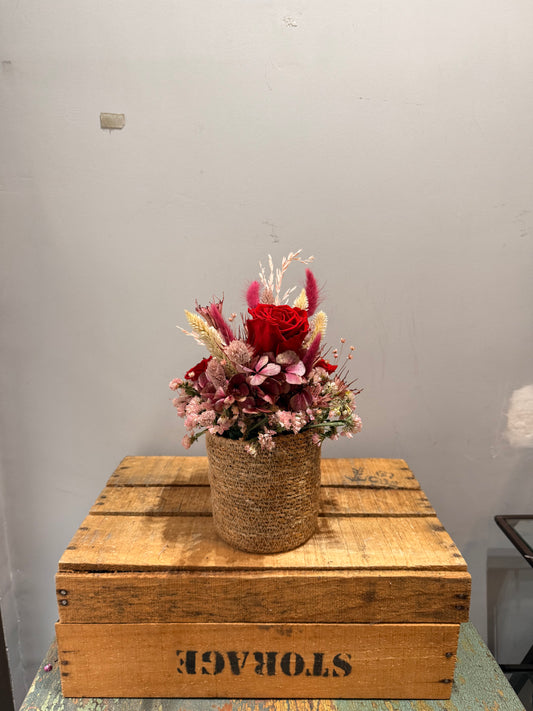 Arreglo Flor Preservada Amor Eterno