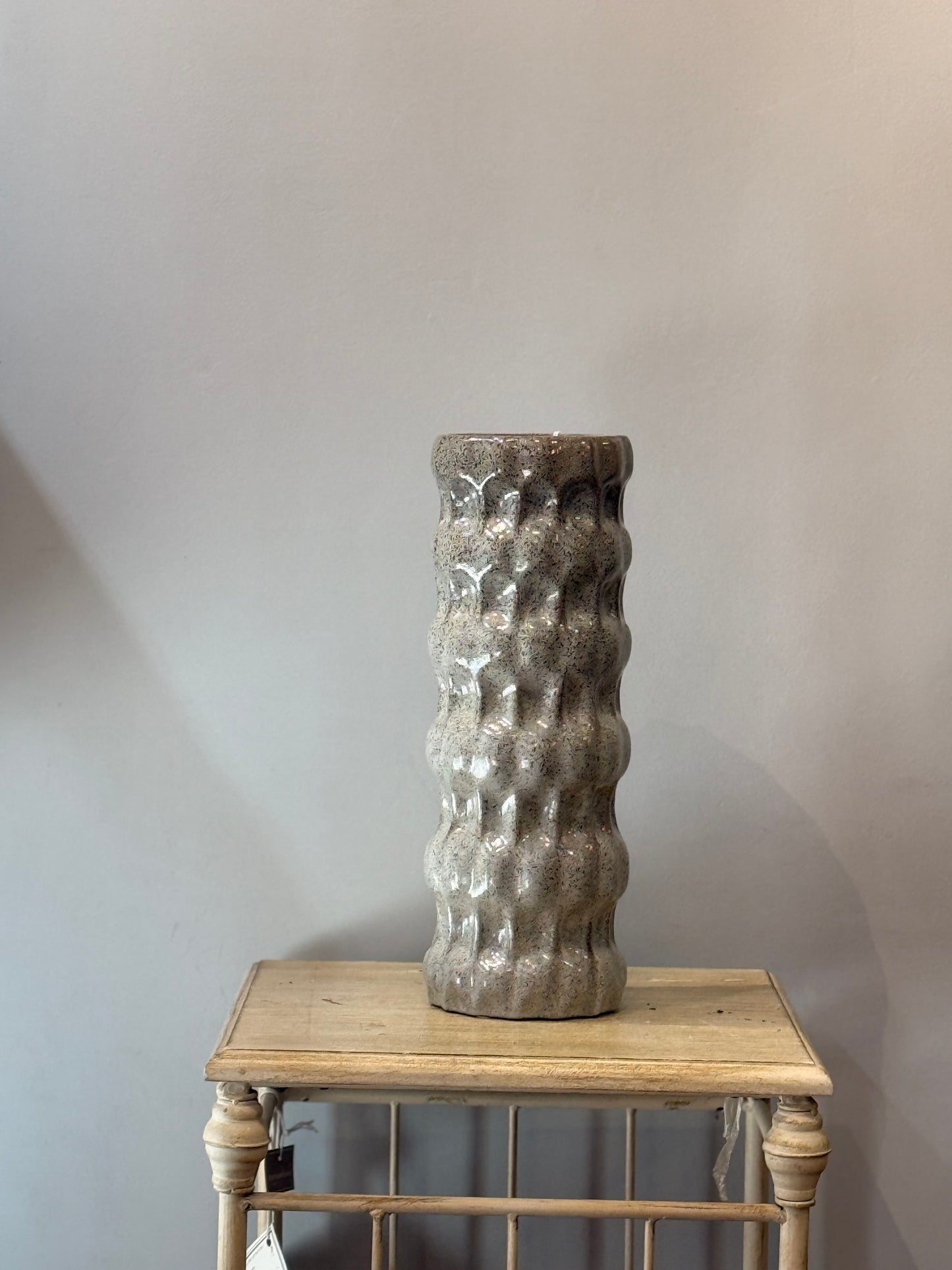 Jarrón Cerámica Circular