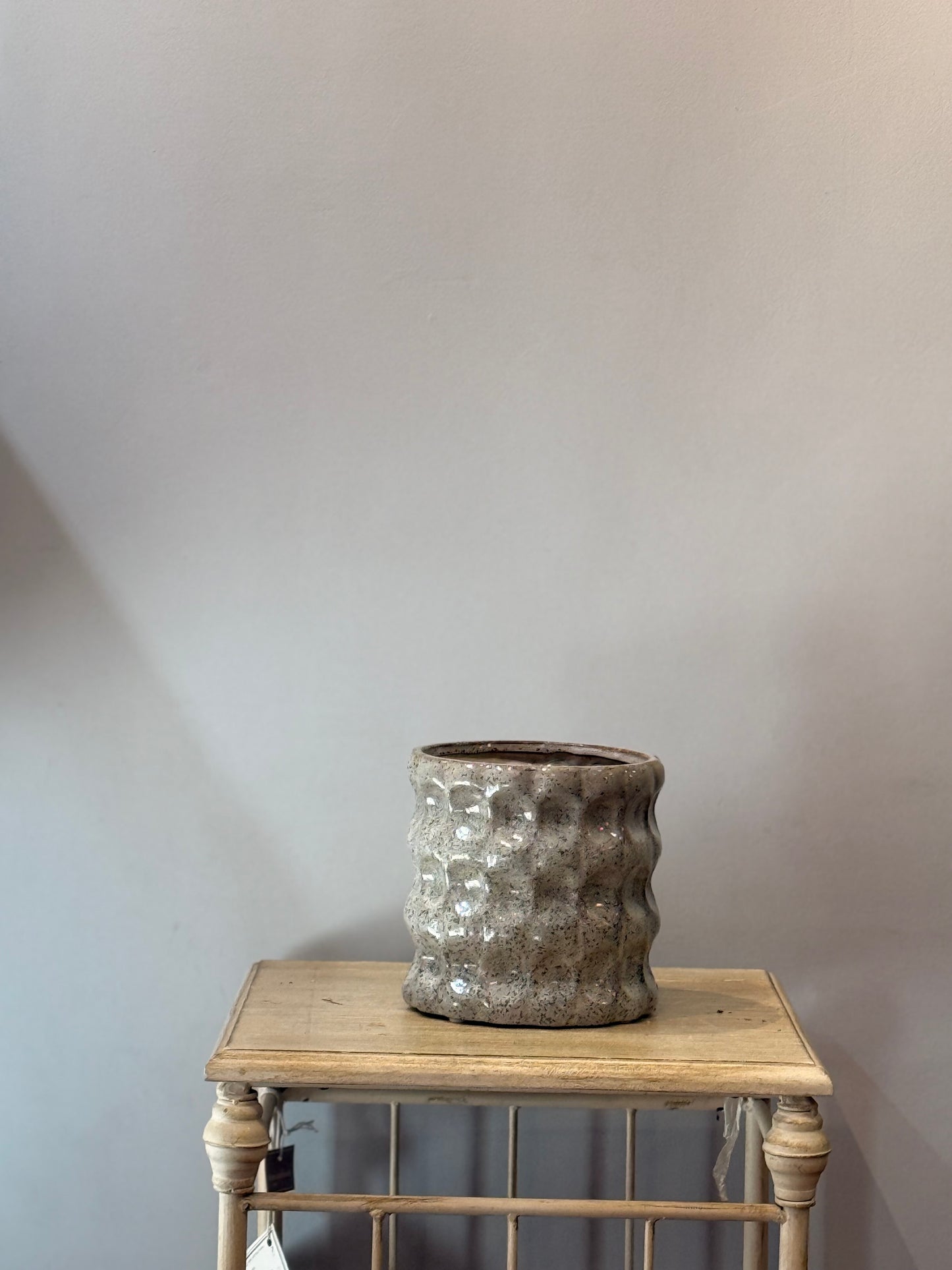 Jarrón Cerámica Circular