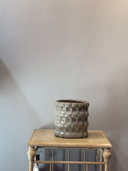 Jarrón Cerámica Circular