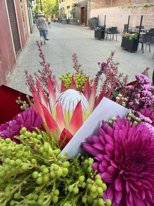 Ramo de Flores Frescas Personalizado